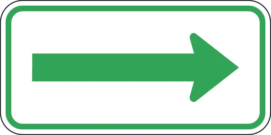 .080 Reflective "Arrow"