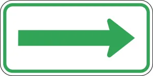 .080 Reflective "Arrow"