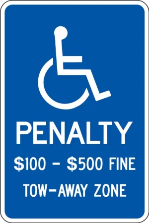 .080 Reflective "(handicap) PENALTY"