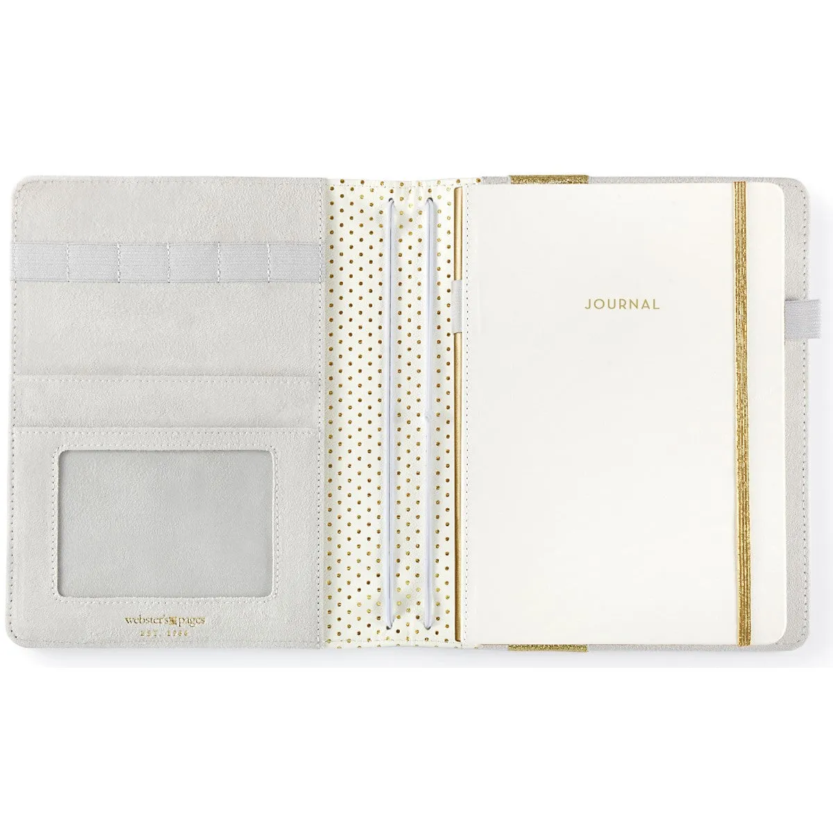 A5 Bullet Planner Kit Gold Stripe