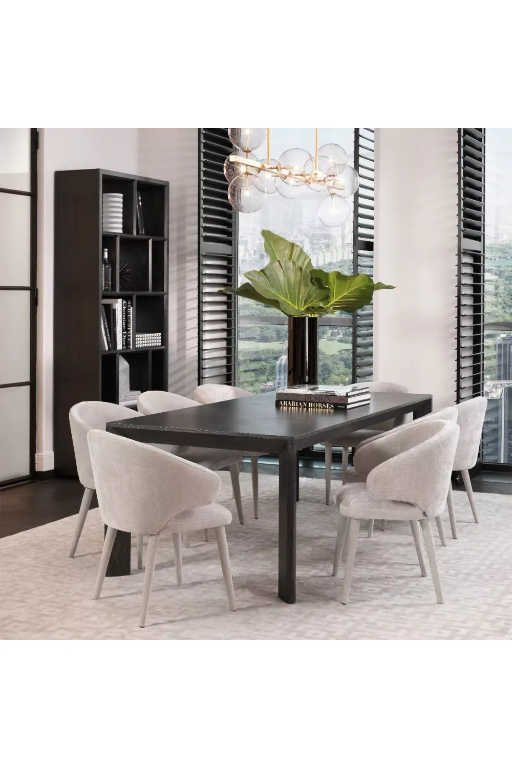 Black Dining Table | Eichholtz Tremont