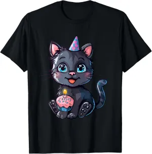 Cat Graphic With A Cute Kitty Animal Face For Pet Lovers T-Shirt