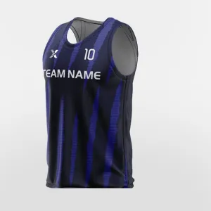 Classic Stripe- Custom Training Bibs Navy Blue Design Online