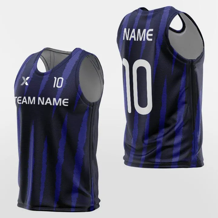 Classic Stripe- Custom Training Bibs Navy Blue Design Online