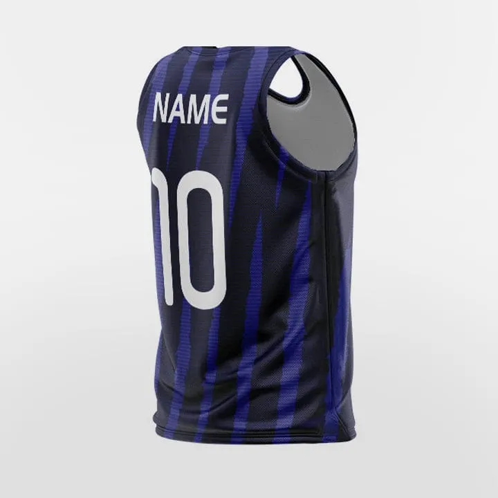 Classic Stripe- Custom Training Bibs Navy Blue Design Online