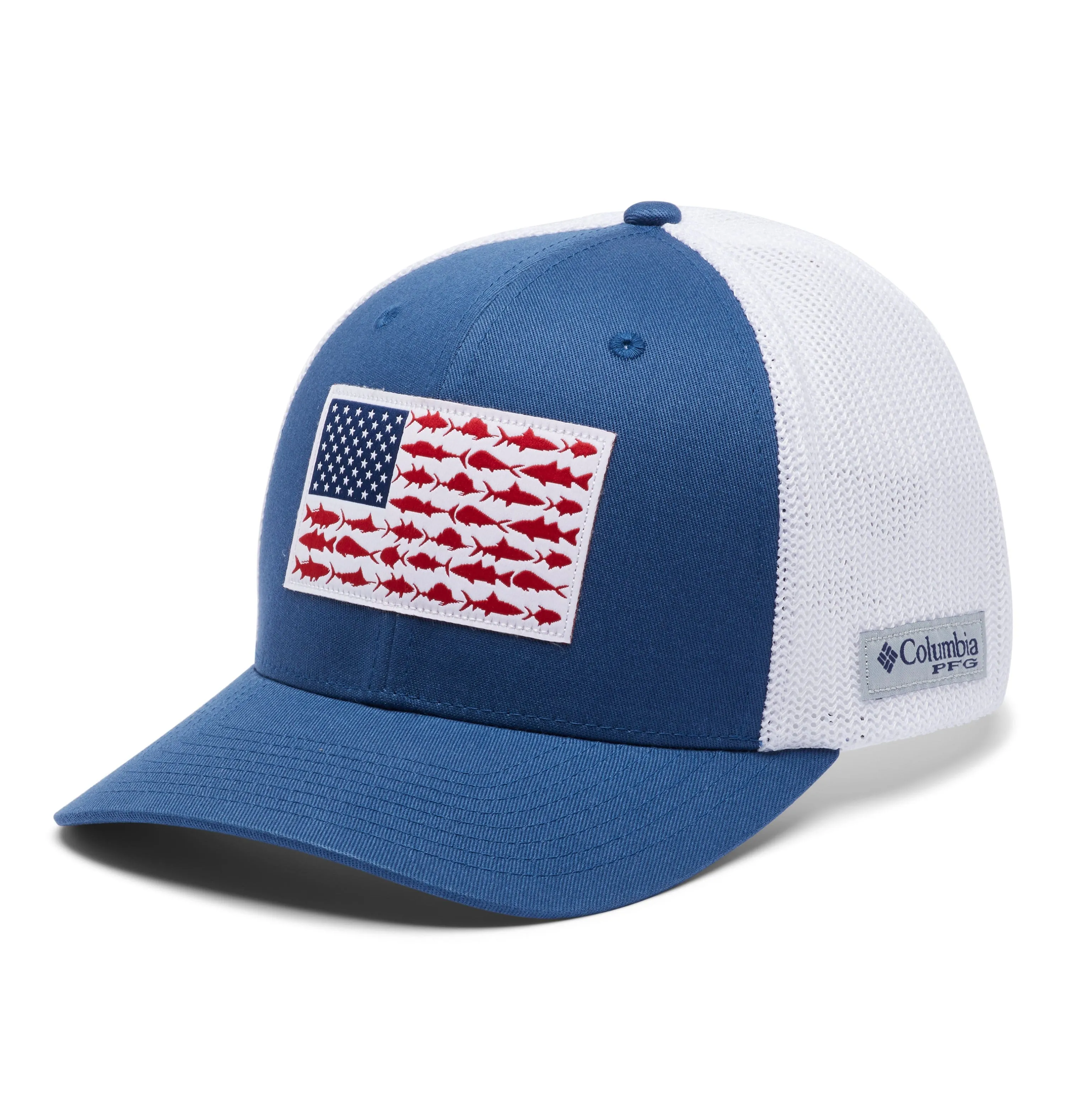 Columbia - PFG Mesh™ Fish Flag Ball Cap - High Crown