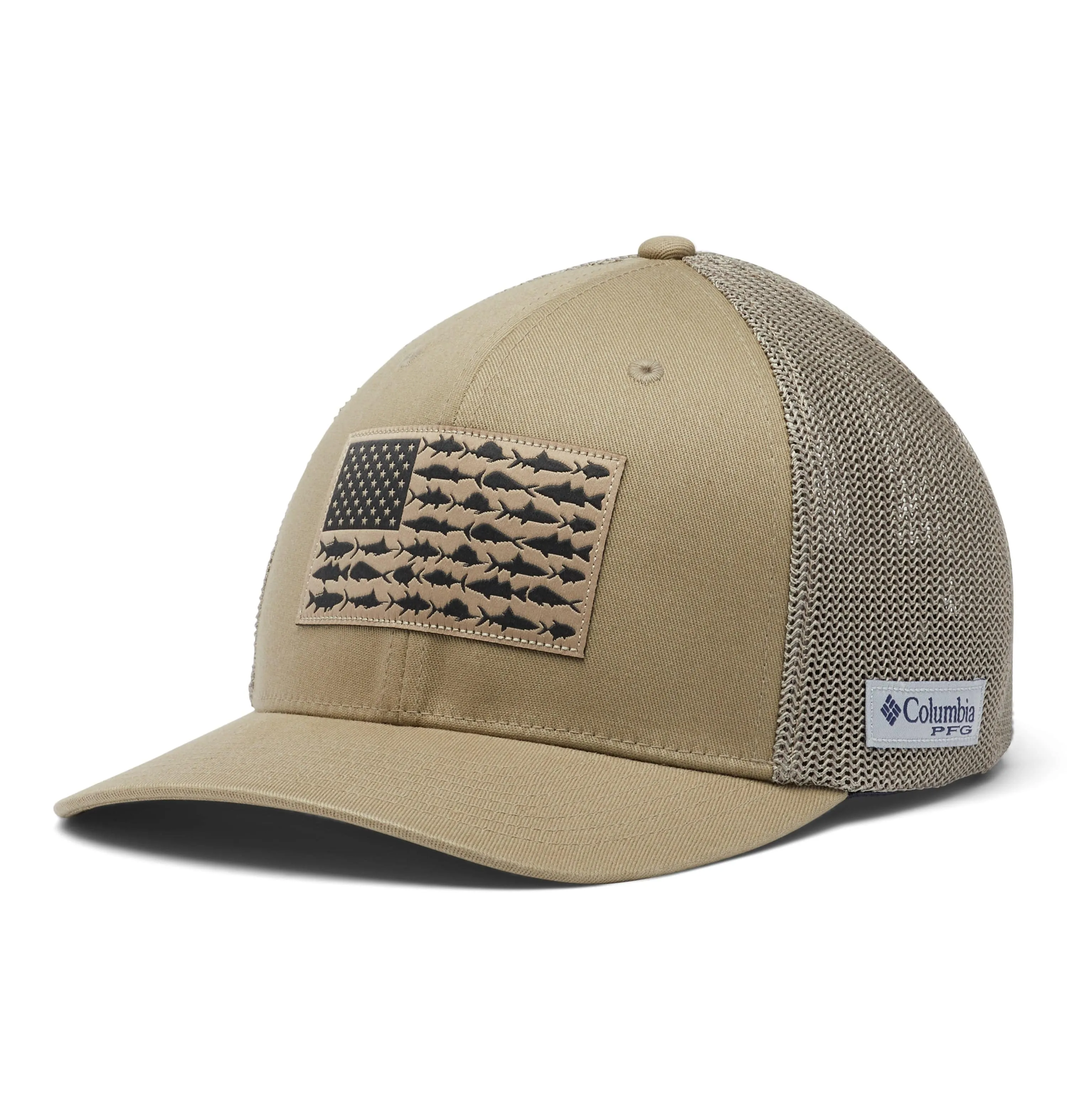 Columbia - PFG Mesh™ Fish Flag Ball Cap - High Crown