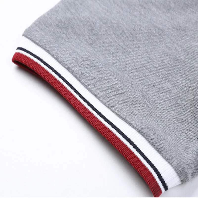 Lapel short sleeve T-shirt for men
