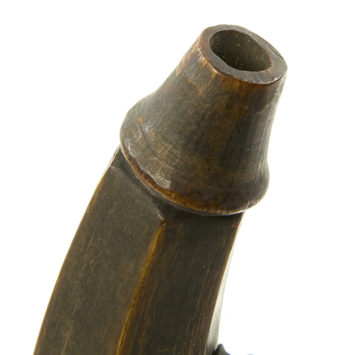 Original Portuguese Napoleonic Era Heavily Engraved and Named Powder Horn - c.1750-1800
