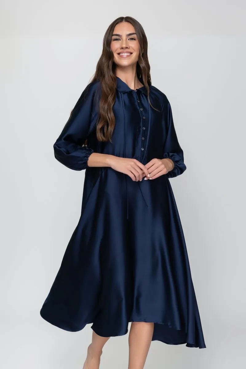 RUBY DRESS (NAVY)