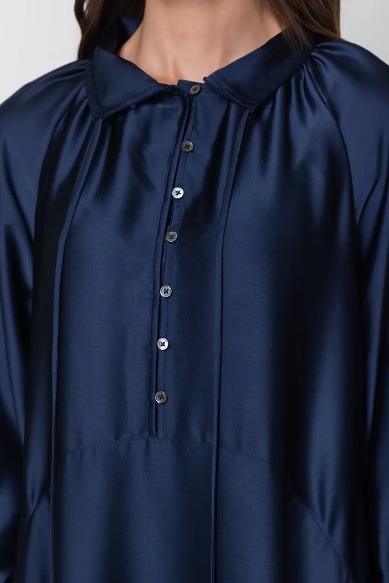 RUBY DRESS (NAVY)