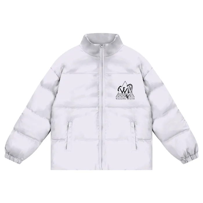 Unisex Zipper Puffer Coat